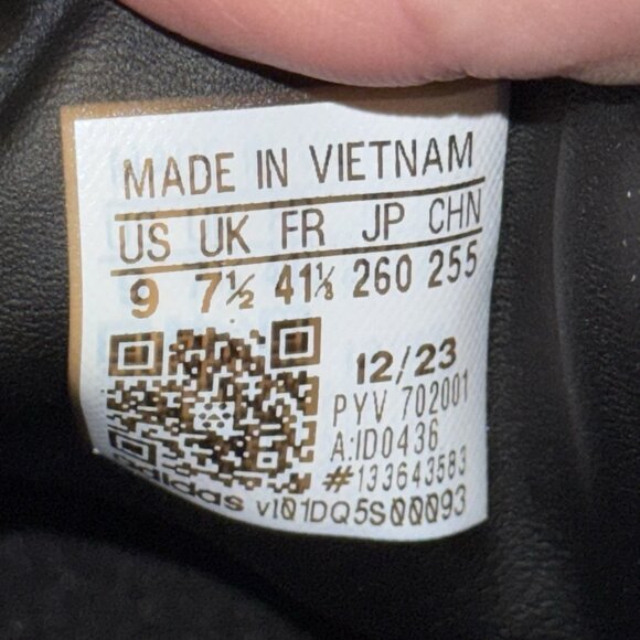 Adidas Samba Originals Platform Black White Gum Sneakers Shoes Womens Size 9 - Picture 8 of 8